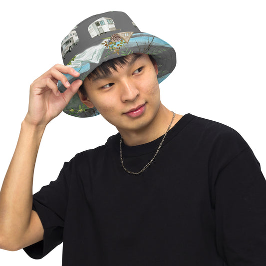 Camp Reversible bucket hat